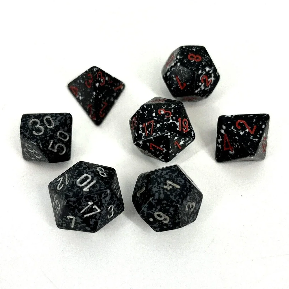 Lot Of OOP Chessex Ninja Space 25318‎ LE166 25308 RPG D&D Dice